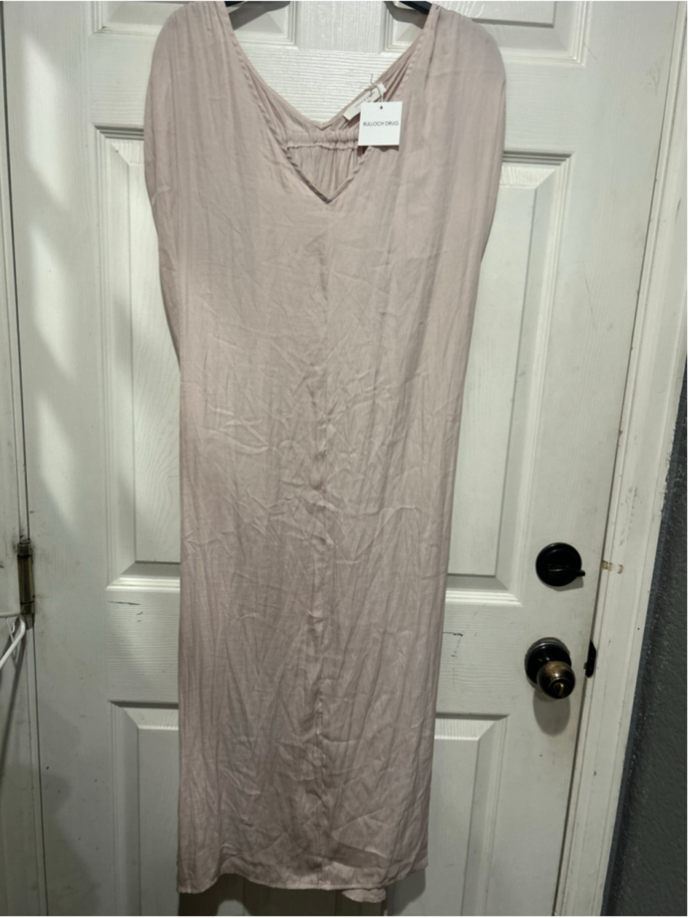 Women's Grade & Gather Beige Maxi Dress Size S